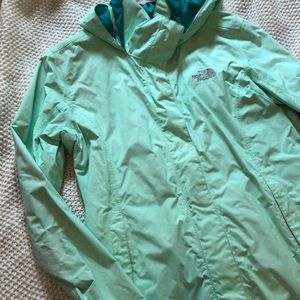 North face rain jacket